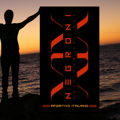 Afbeeldingen van NEGRONI19 STRANDHANDDOEK LOGO RED