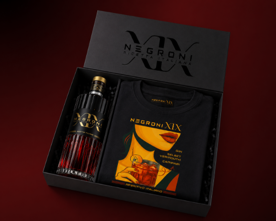 Afbeeldingen van Negroni19 GiftBox (fles + T-shirt)