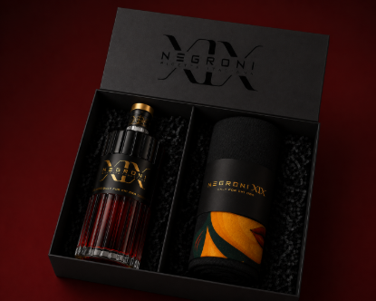 Afbeeldingen van Negroni19 Giftbox (fles+ handdoek)